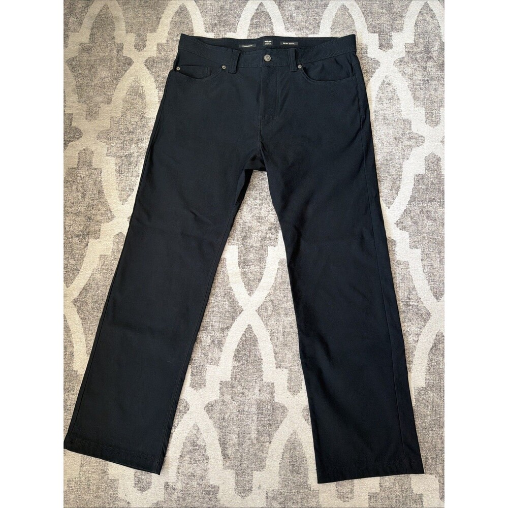 Prana Brion Pant II Men’s 34x30 Black Performance Outdoors Hiking